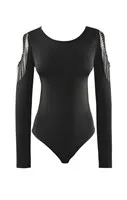 Glitter - Body Noir Strass