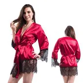 Gerone Rouge - Peignoir