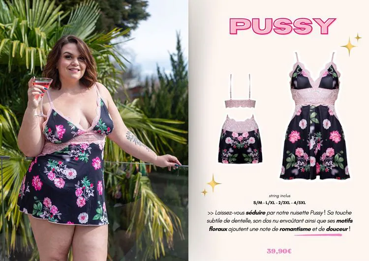 Pussy - Nuisette flowers - S/M