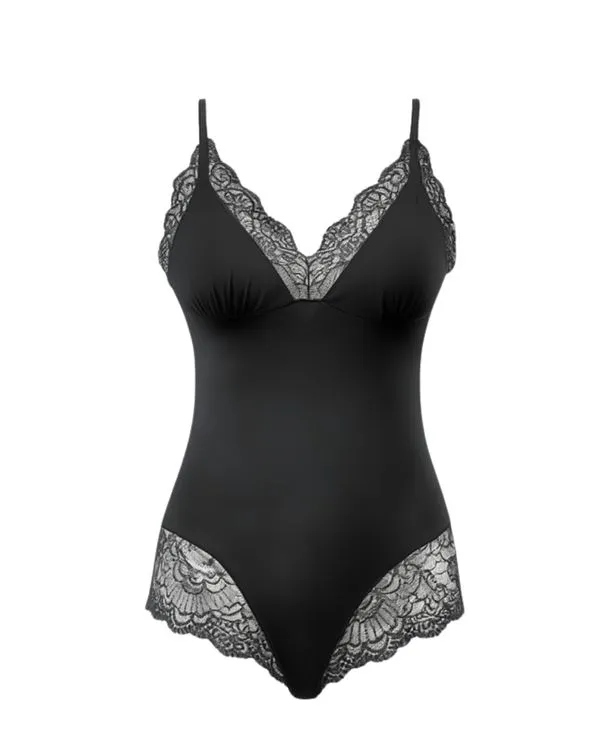 Sivila NOIR - body coton - V1