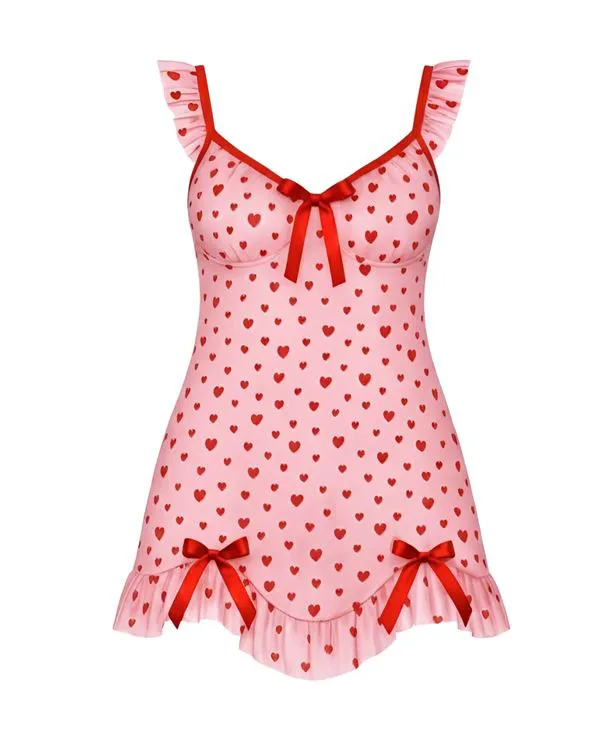 Betty Nuisette Rose Coeur 