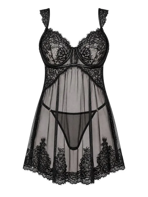 Romantica Nuisette NOIR