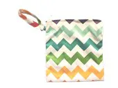 Pochette Zig Zag 18 x 17 cm