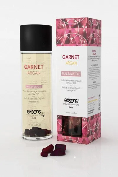 Massage Bio litho - Sensuelle Argan / Grenat
