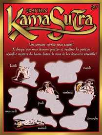 Jeux &agrave; Gratter - Kamasutra - PROMO