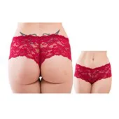 Abby Shorty Rouge 4/5XL