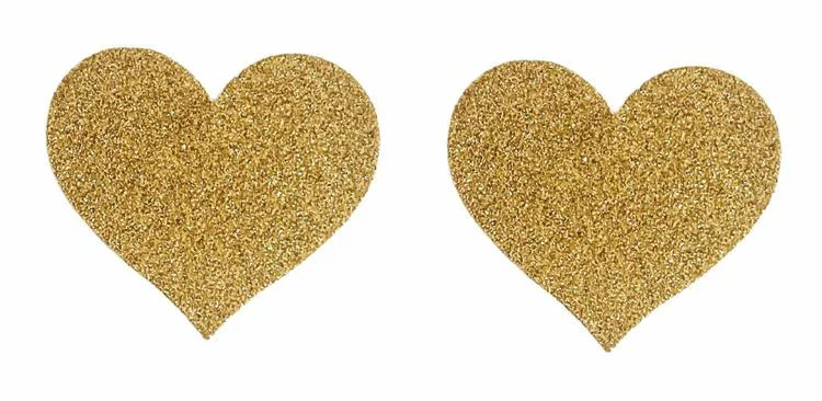 Noëlla - Nipples Coeur Dorée