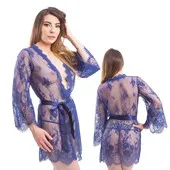 Nibilo peignoir Bleu L/XL
