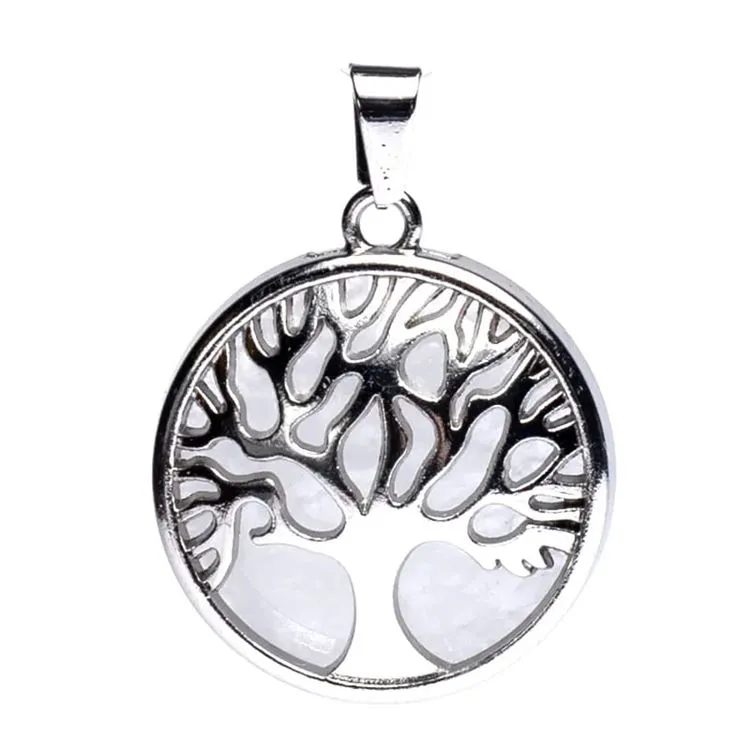 Pendentif Arbre de Vie Cristal de Roche