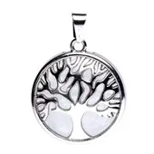 Pendentif Arbre de Vie Cristal de Roche