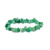 Bracelet Lithotérapie - Chips d'aventurine