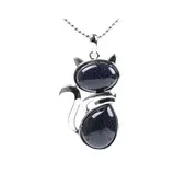 Litho - Chat Collier - Onyx noir