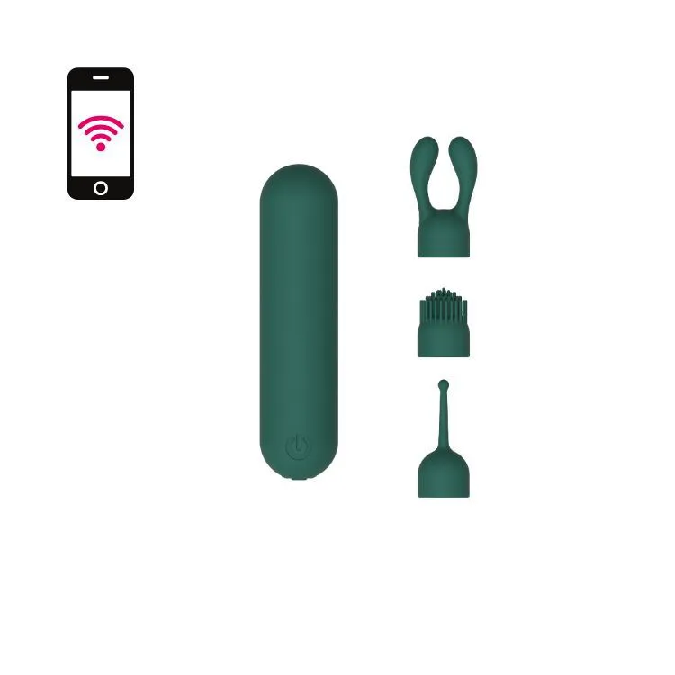 Twiggy mini - APP Vib 3 têtes vert