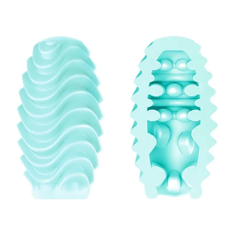 Attractive - Masturbateur Double Face Bleu 