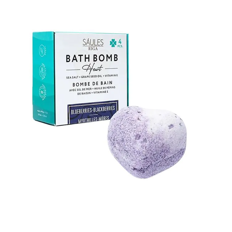 Amour effervescents - Lot de 4  - Myrtilles Mûres 