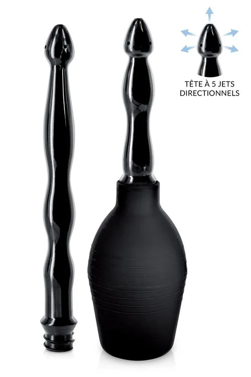 Poire &agrave; lavement 310 ml avec 2 canules