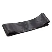 Bandeau satiné noir