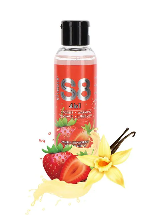 S8 Massage Integral 4 en 1 - Fraise Vanille