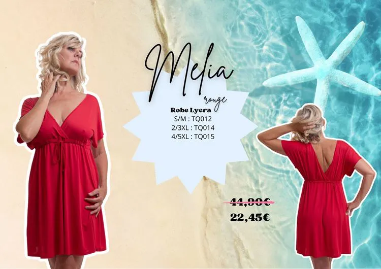 Melia Rouge S/M - SOLDES