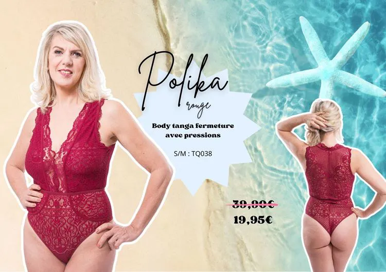 Polika Rouge S/M  - SOLDES