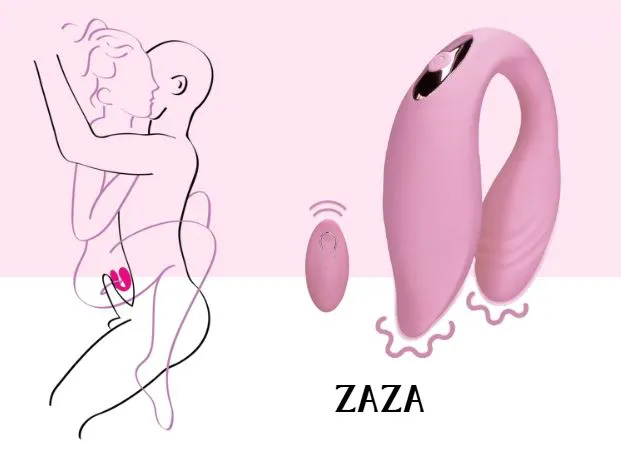 ZAZA - Jouet Couple Rose 