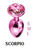 SCORPIO - Plug Metal Rose L