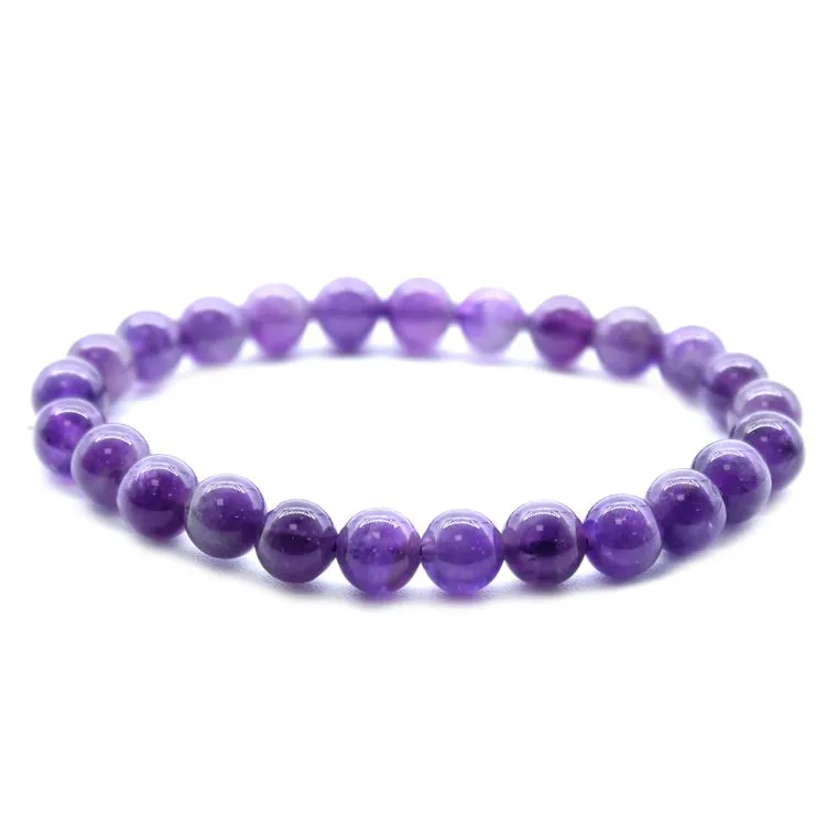 Bracelet Lithotérapie - Amethyste