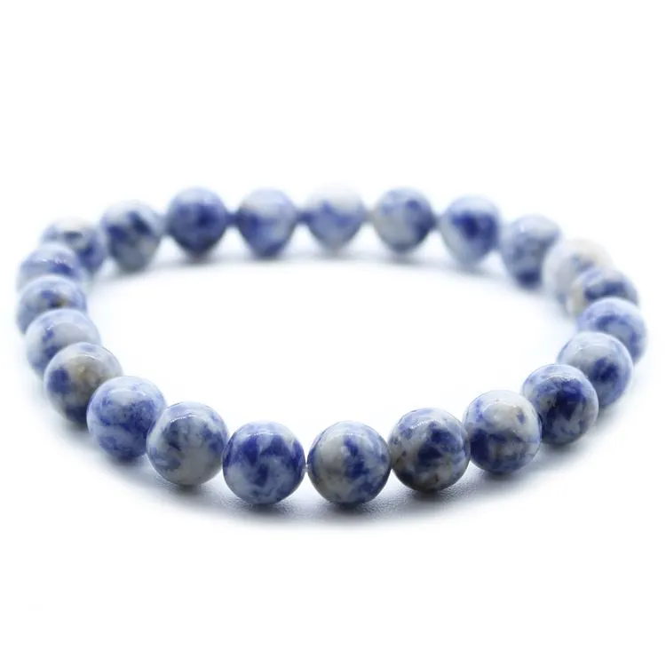 Bracelet Lithotérapie - Sodalite