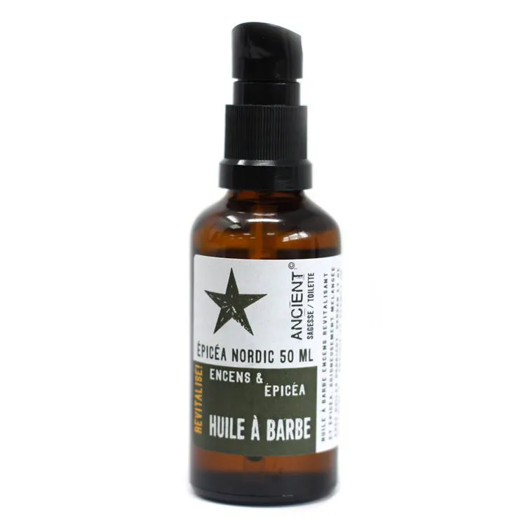 Huile à Barbe - Revitalisante - Epicéa