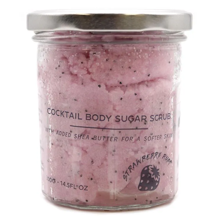 Gommage Sucre - Fraise Rhum 