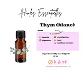 Huile essentielle - THYM (blanc)